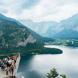 Van Wenen: Hallstatt en Alpentoppen met Skywalk-lift