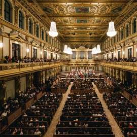 Wenen: Mozartconcert in de Gouden Zaal