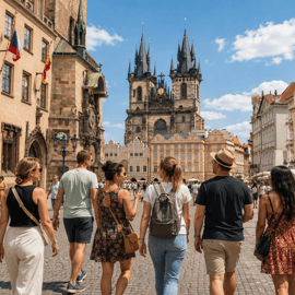 Vanuit Wenen: Praag – Kleine groep – Dagtour & ophaalservice vanaf je hotel