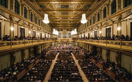 Wenen: Mozartconcert in de Gouden Zaal