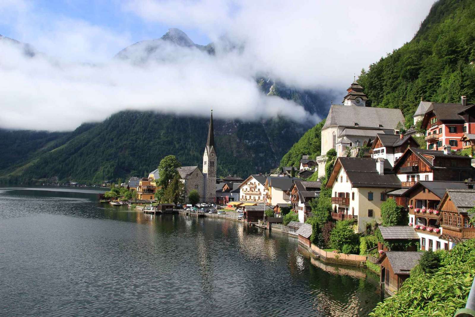 Vanuit Wenen: Dagtrip Hallstatt, bergen & Alpenmeren