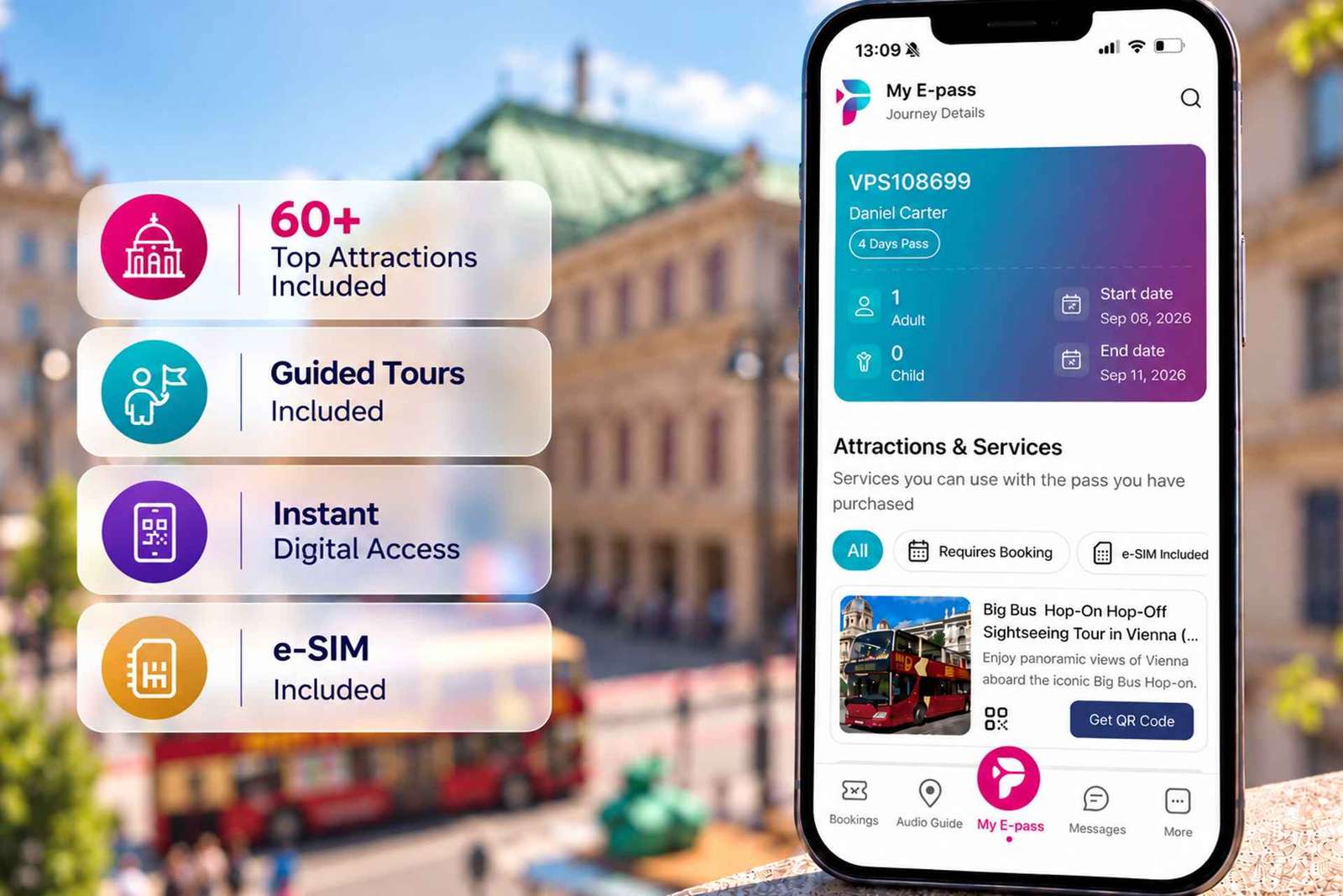 Wenen: E-pas met toegang tot 35+ attracties