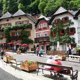 Vanuit Wenen: Dagtrip Hallstatt, bergen & Alpenmeren