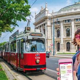Vienna Welcome Card I Kaartje voor het openbaar vervoer en veel kortingen