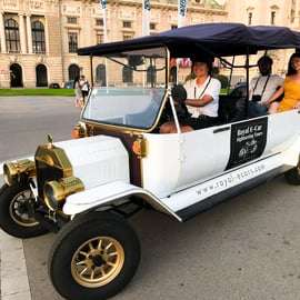 Wenen: Elektrische auto privé sightseeingtour