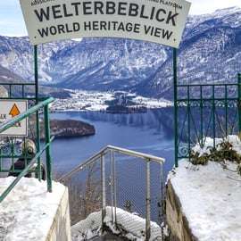 Wenen: Hallstatt-dagtour met Skywalk-uitkijkplatform