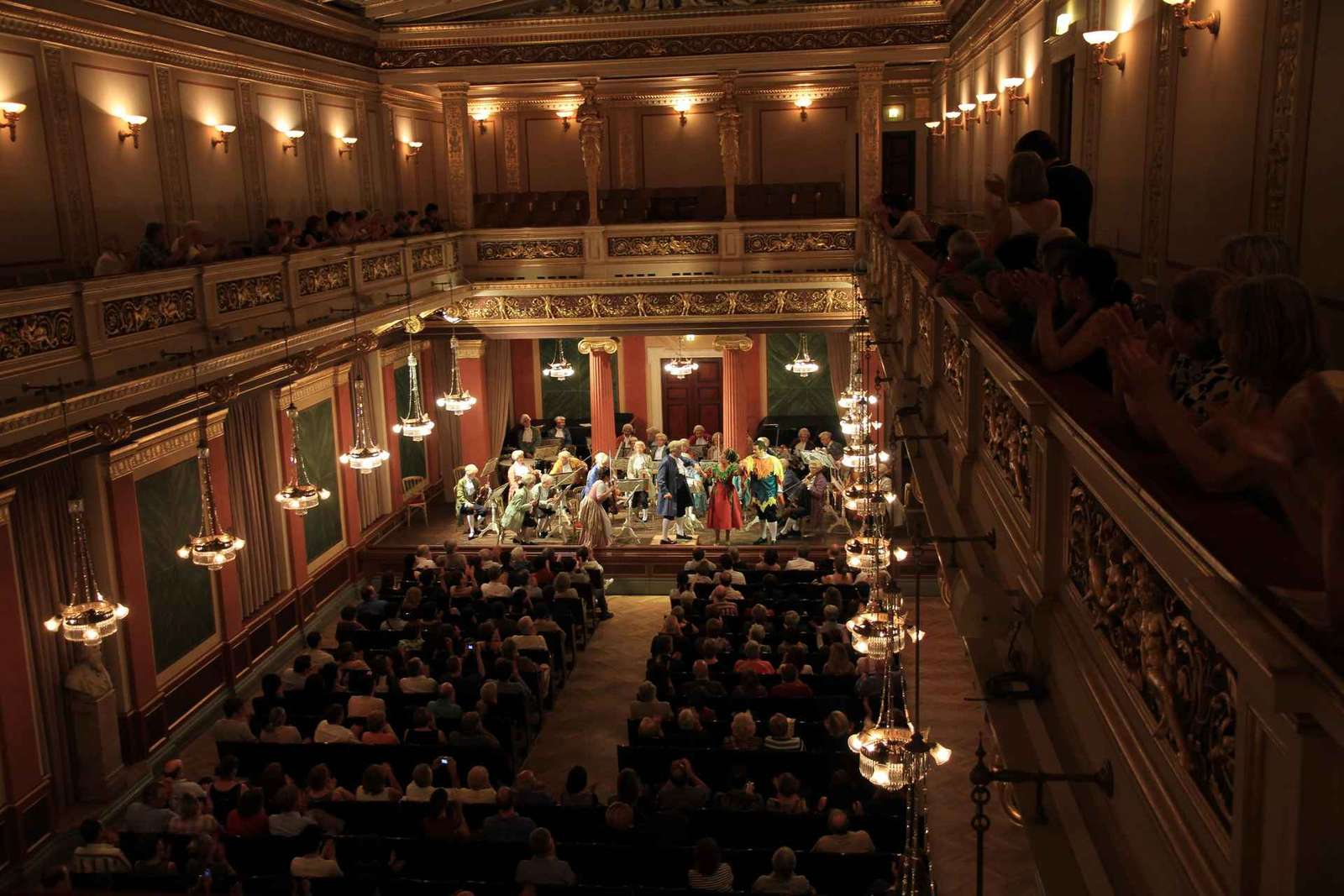 Wenen: Mozartconcert in de Brahms-Saal