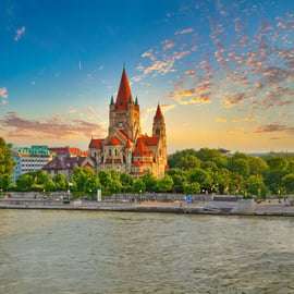 Wenen: 2-uur durende Donau Panorama Tour (alleen rondvaart)
