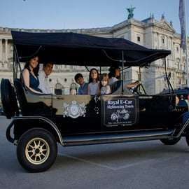 Wenen: Elektrische auto privé sightseeingtour