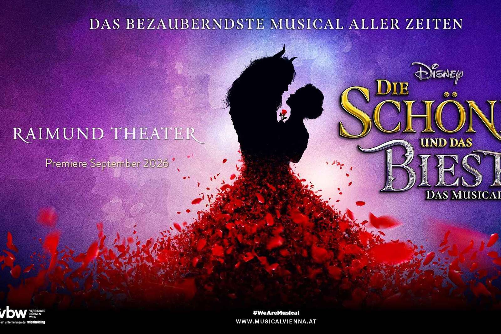 Wenen: Musicaltickets voor Belle en het Beest