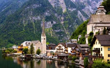 Wenen: Hallstatt-dagtour met Skywalk-uitkijkplatform