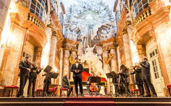 Wenen: Vivaldi's Vier Jaargetijden in de Karlskirche
