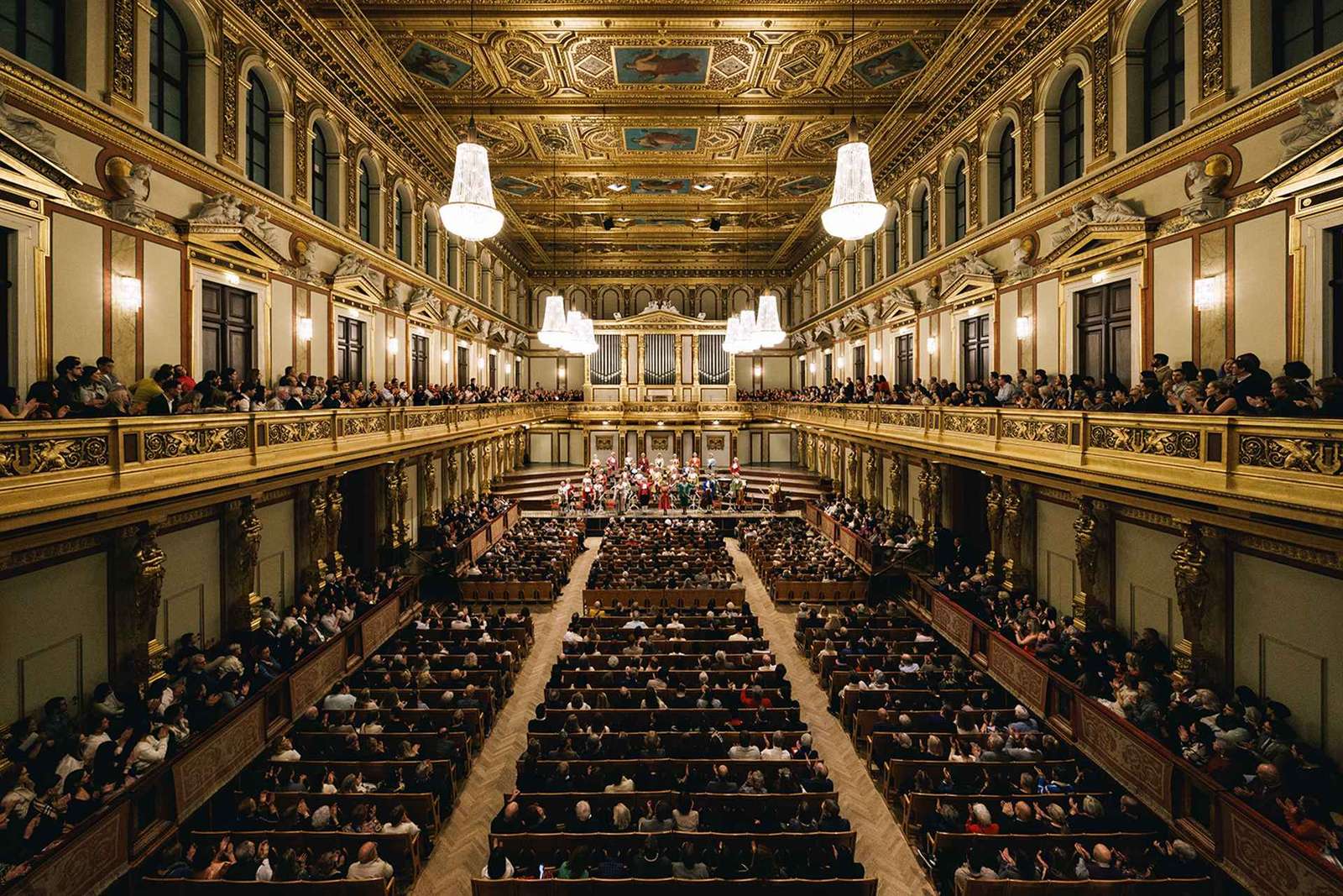 Wenen: Mozartconcert in de Gouden Zaal