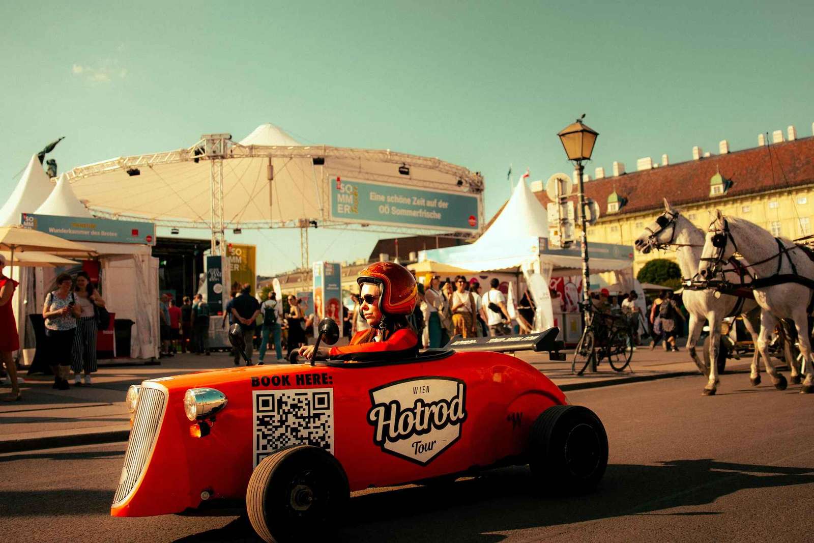 Wenen: Sightseeingtour in Hotrod