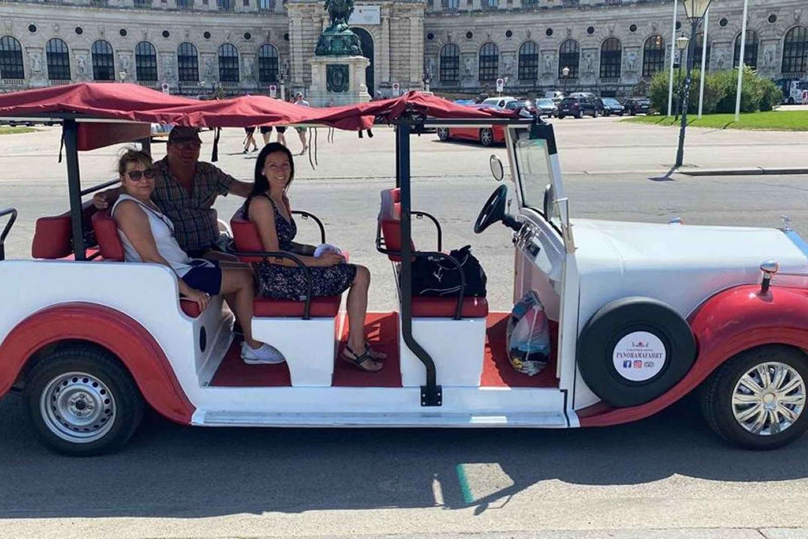 Wenen: Sightseeingtour in een klassieke auto 90 min E/T