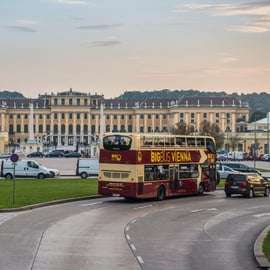 Wenen: hop-on, hop-off-sightseeingtour met grote bussen