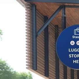 Wenen: Bagage-opslag dicht bij het treinstation
