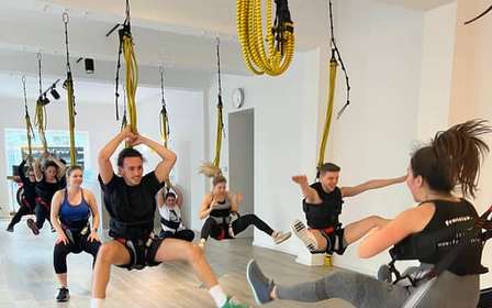 De leukste workout van Wenen: bungee-fitnesstraining