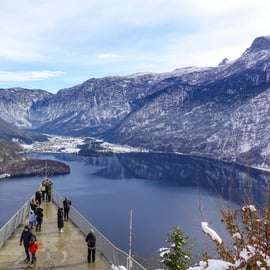 Wenen: Hallstatt-dagtour met Skywalk-uitkijkplatform