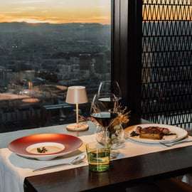 Best View: Skyline Sunset Dinner in restaurant Altia by Urrechu
