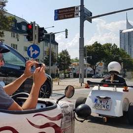 Wenen: Sightseeingtour in Hotrod