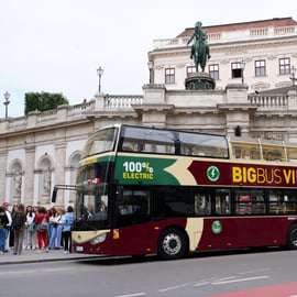 Wenen: hop-on, hop-off-sightseeingtour met grote bussen