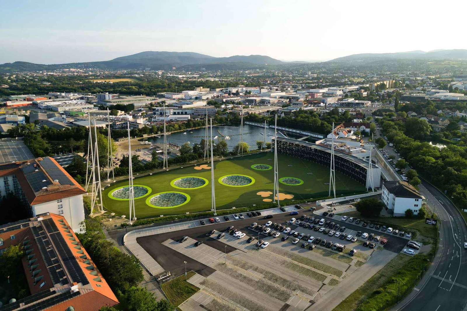 Topgolf Wenen: gameplay - 1 bay