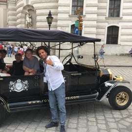 Wenen: Elektrische auto privé sightseeingtour