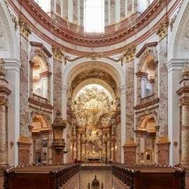 Wenen: Karlskirche toegangsbewijs met panoramaterras