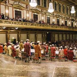 Wenen: Mozartconcert in de Gouden Zaal