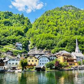 Wenen: dagtour met gids naar de abdij van Admont, de bibliotheek en Hallstatt
