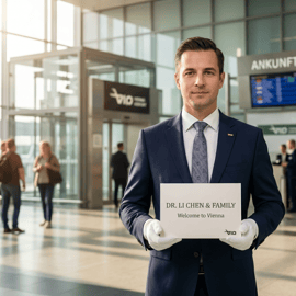 Wenen: VIE Airport privétransfer van/naar Wenen