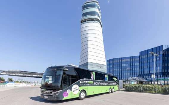 CAT Transfer: Wenen Luchthaven - Wien Mitte