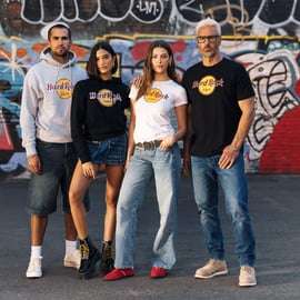 Wenen: Hard Rock Cafe met vast menu voor lunch of diner