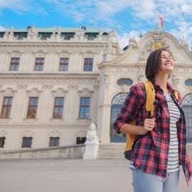 Wenen: privé-fotoshoot in de tuinen van Slot Belvedere