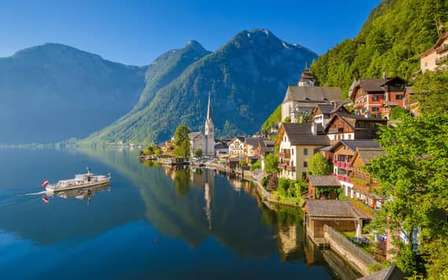 Van Wenen: Hallstatt en Alpentoppen met Skywalk-lift