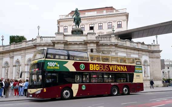 Wenen: hop-on, hop-off-sightseeingtour met grote bussen