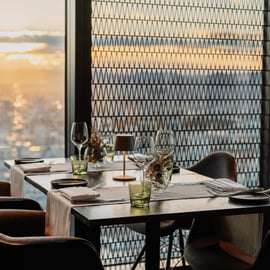 Best View: Skyline Sunset Dinner in restaurant Altia by Urrechu