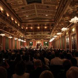 Wenen: Mozartconcert in de Brahms-Saal
