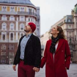 Wenen: privéshootshoot in de oude stad + video-optie