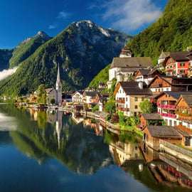 Vanuit Wenen: premium dagtour naar Hallstatt en kasteel Ort