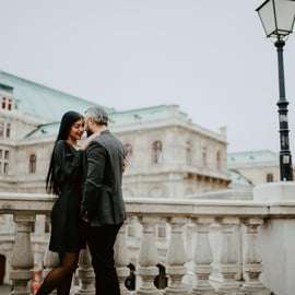 Wenen: privéshootshoot in de oude stad + video-optie